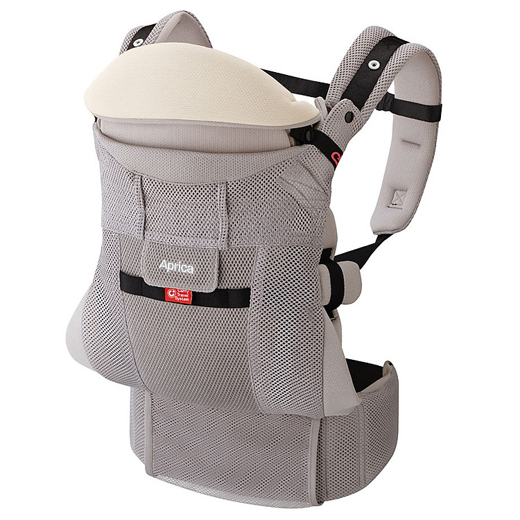 Địu Trẻ Em Aprica Colan CTS Smart Gray 39552 (0 - 36 Tháng Tuổi)