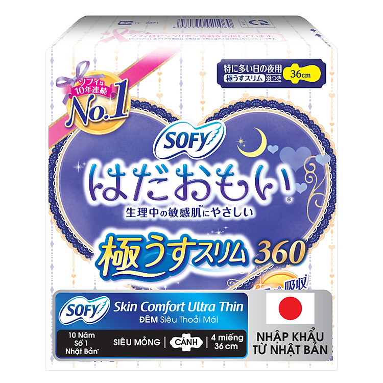 Băng Vệ Sinh Diana Sofy skin Comfort Ultrathin36(4)-1807