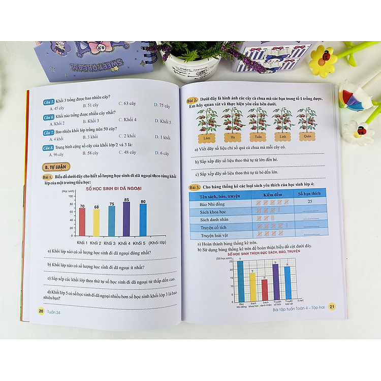 Bài Tập Tuần Toán 4 - Kết Nối Tri Thức (Tập 2) - Ảnh 7