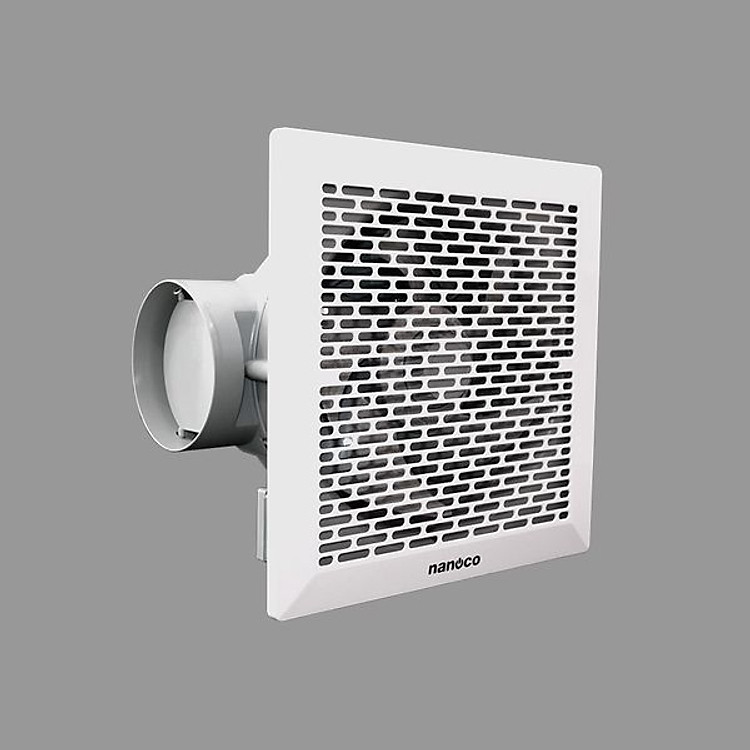 Quạt Thông Gió Âm Trần Có Ống Dẫn Nanoco NCV2020-C - Hàng Chính Hãng