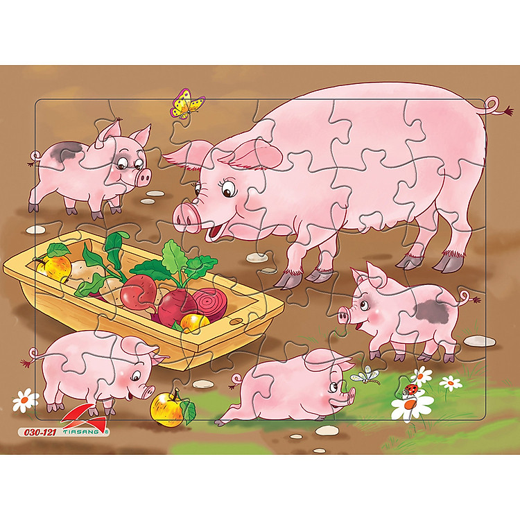 Xếp hình Tia Sáng – 30 Mảnh Ghép Chính hãng Giá rẻ