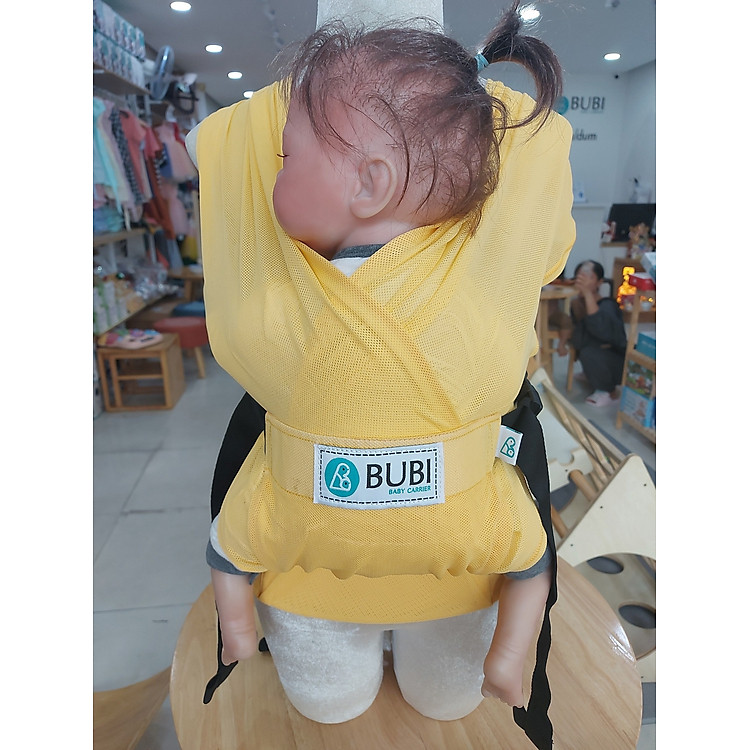 Địu vải BUBI Gen 3 – Vàng Chanh Chính hãng Giá rẻ