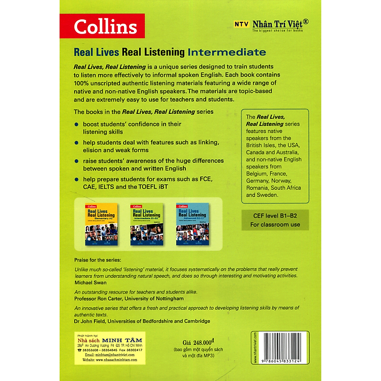 Real Lives Real Listening Intermediate B1 - B2 - Ảnh 3