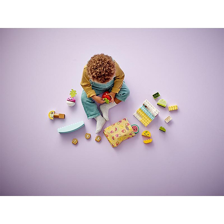 Mua Đồ Chơi LEGO Khu Chợ Rau 10983 Chính hãng Giá rẻ - Hình ảnh 2