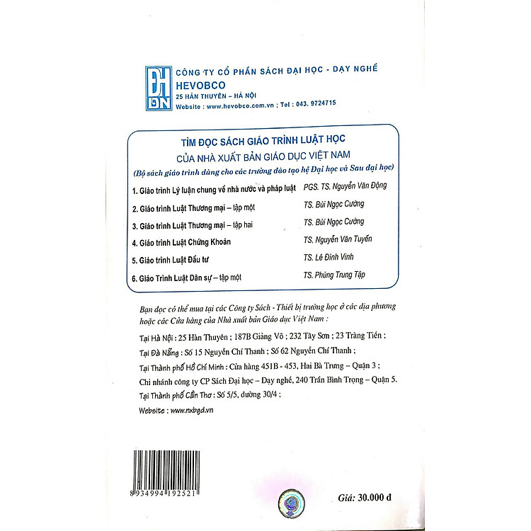 Giáo trình Luật thương mại - tập 2 - Ảnh 5