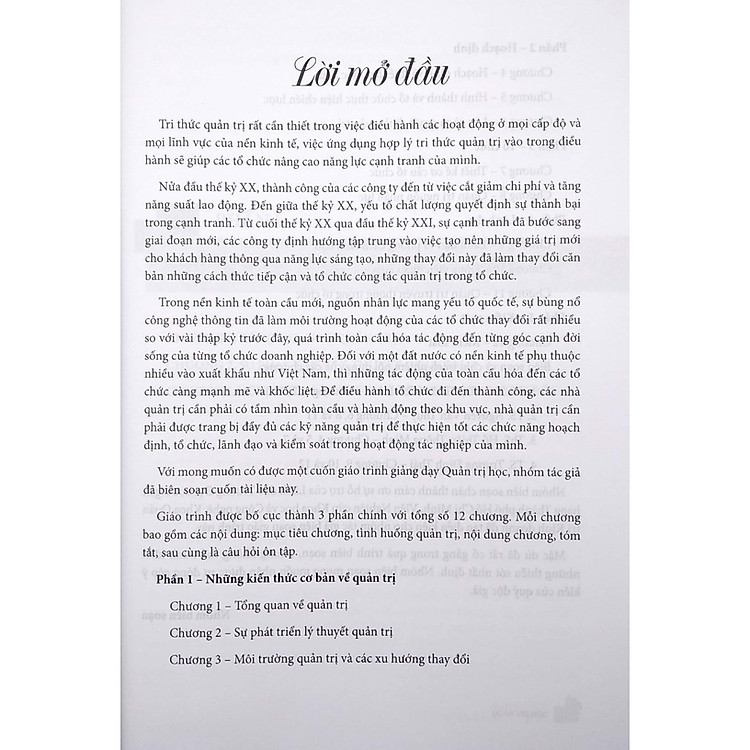 Giáo Trình Quản Trị Học - Ảnh 3