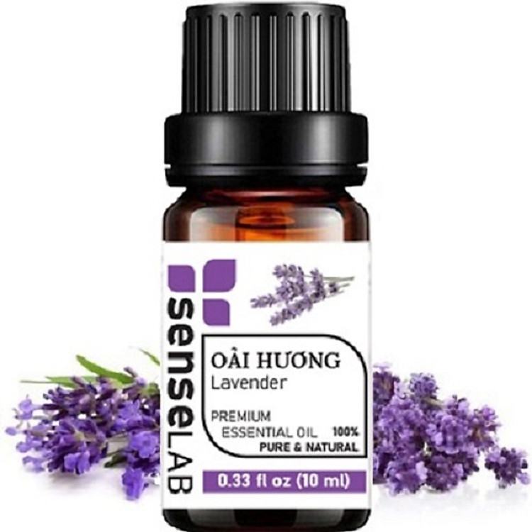 Tinh dầu Oải hương SenseLab 10ML- Tinh dầu Lavender thiên nhiên nguyên chất - Tinh dầu Nhập Khẩu