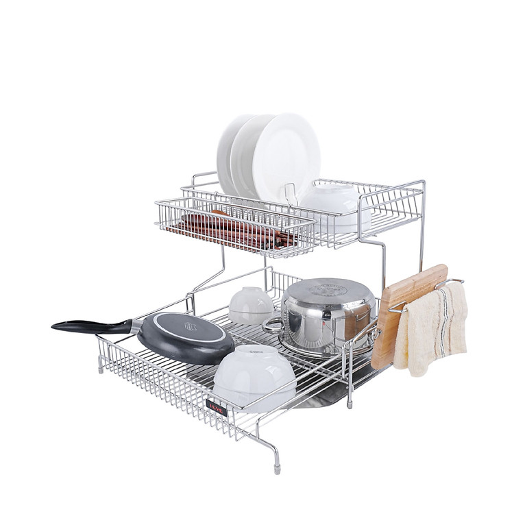 GIÁ ÚP CHÉN BÁT HiVE NEW 2 TẦNG INOX