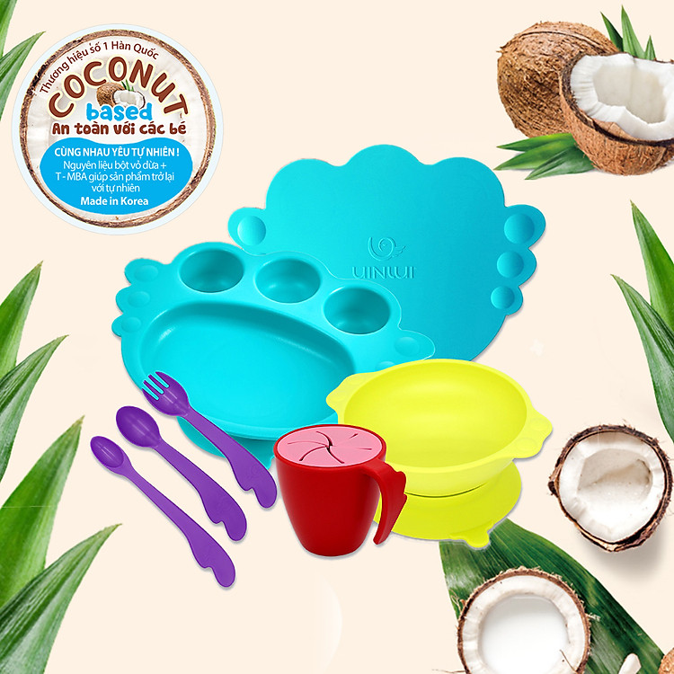 Mua Set đồ ăn dặm 10 món Uinlui Chính hãng Ưu đãi - Hình ảnh 4