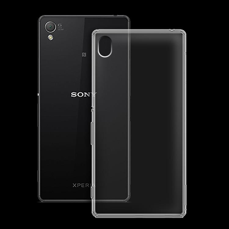 Ốp lưng cho Sony Xperia Z3 - 01149 - Ốp dẻo trong - Hàng Chính Hãng
