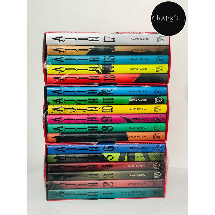 Truyện Tranh Combo 3 Boxset Ajin trọn bộ 17 tập - NXB Trẻ