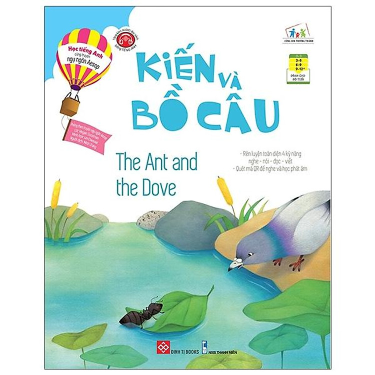 Học Tiếng Anh Cùng Truyện Ngụ Ngôn Aesop – Kiến Và Bồ Câu