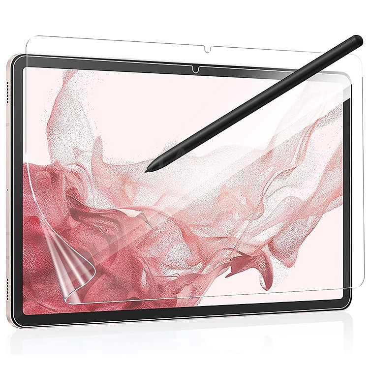 Dán màn hình cho Samsung Galaxy Tab S10 FE/S9/S9 FE/Tab S9 Plus/Tab S8/Tab S8 Plus/Tab S8 Ultra/Tab S9 Ultra/Tab S7/S7 Plus Paper-like chống vân tay hiệu Zaki - Hàng Nhập Khẩu