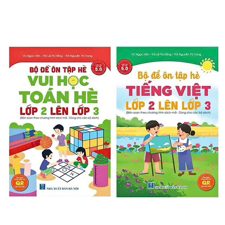 Bộ đề ôn tập hè vui học toán hè lớp 2 lên lớp 3