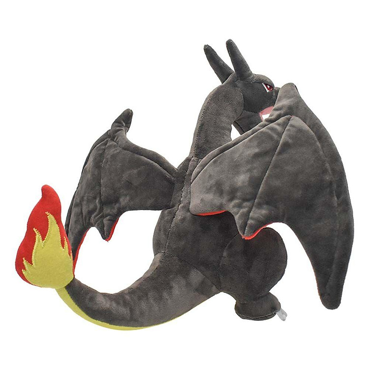 Gấu bông Charizard đen 25cm cao cấp Chính hãng Tiết kiệm - Hình ảnh 4