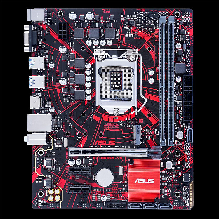 Bo Mạch Chủ Mainboard Asus EX-B365M-V5 - Hàng Chính Hãng