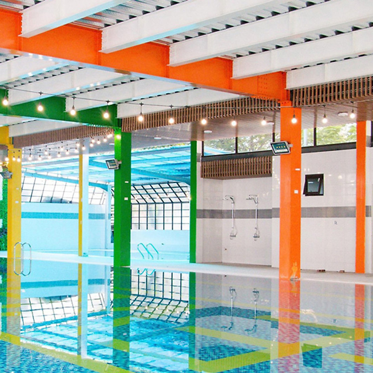 HN - 03 lượt bơi cho người lớn tại Bể bơi bốn mùa nước mặn Stamina Pool 4 sao - Free khăn và nước uống