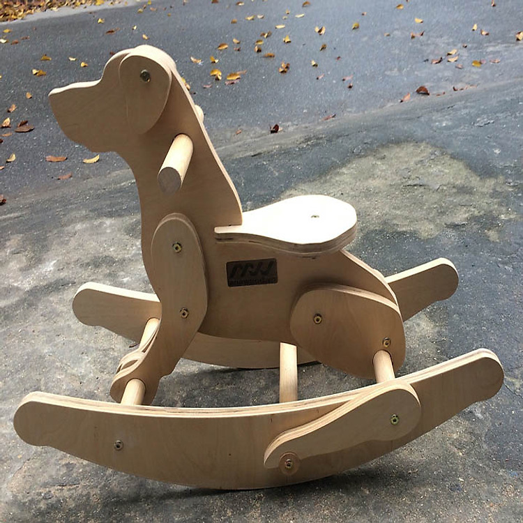 Chó gỗ bập bênh ET019