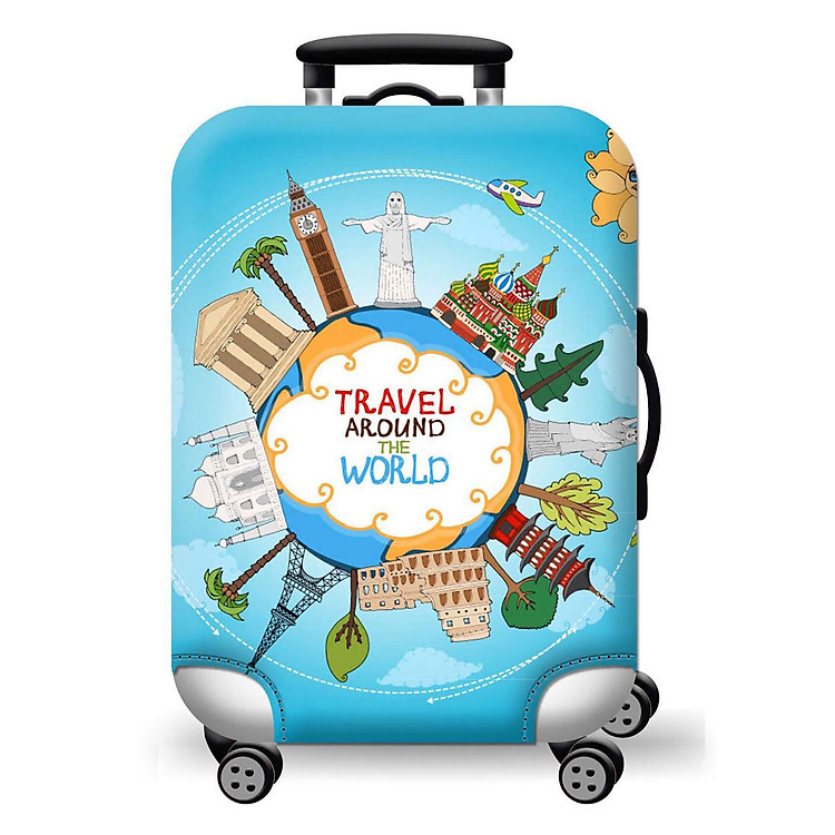Túi bọc bảo vệ vali -Áo vỏ bọc vali - Around-Tròn