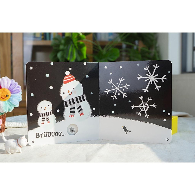 Kích Thích Thị Giác - Sách Đen Trắng Và Tương Phản Cho Bé 0 - 3 Tuổi - Ảnh 5