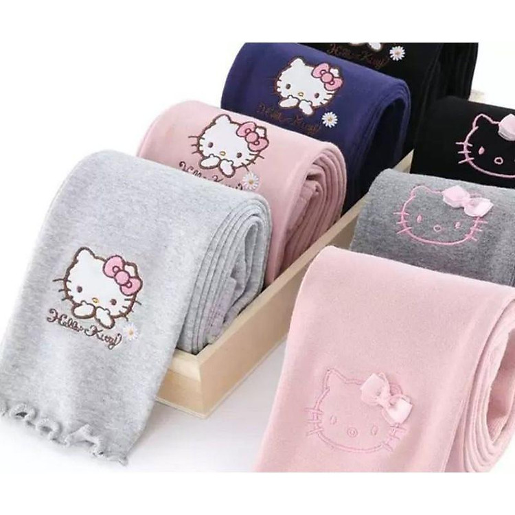 Quần len tăm kiti cho bé