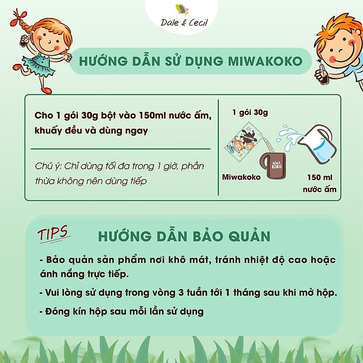 Nơi mua Sữa Miwako Cacao 600g Nhập Khẩu Malaysia Đảm bảo Giá tốt - Hình ảnh 5