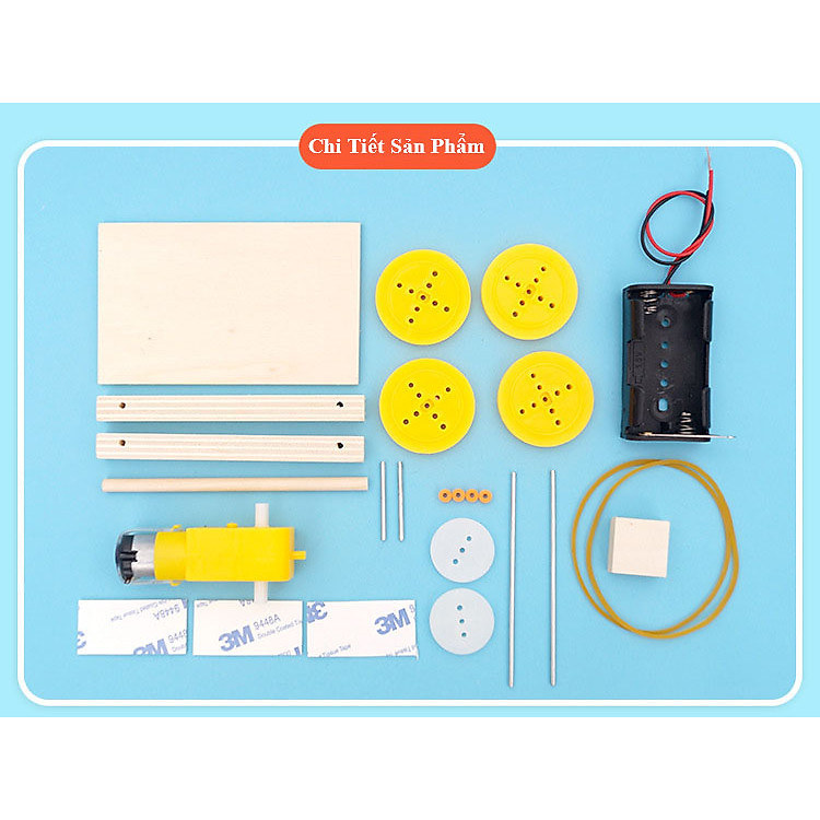 Đồ Chơi Lắp Ráp Xe Tăng Gỗ Chính hãng Tiết kiệm - Hình ảnh 5