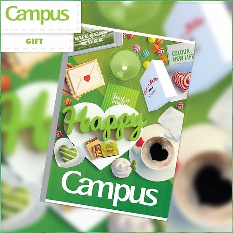 Vở kẻ ngang Campus GIFT (80 trang)