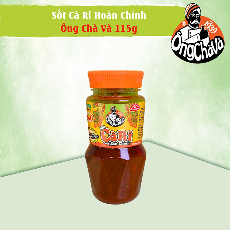 Sốt Cà Ri Hoàn Chỉnh Ông Chà Và 115g (Curry Paste)