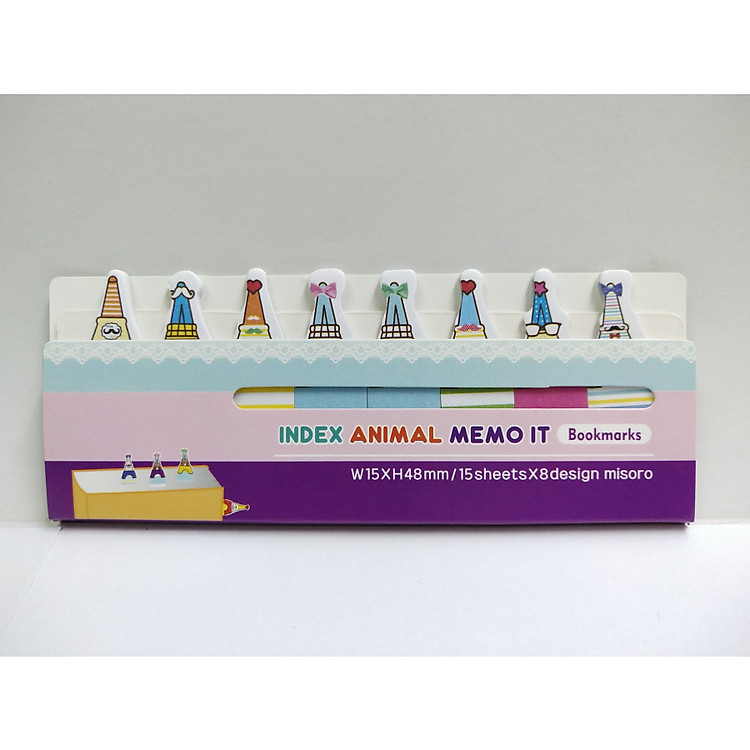 Giấy Đánh Dấu Trang Index Animal Memo It( Mẫu Ngẫu Nhiên )