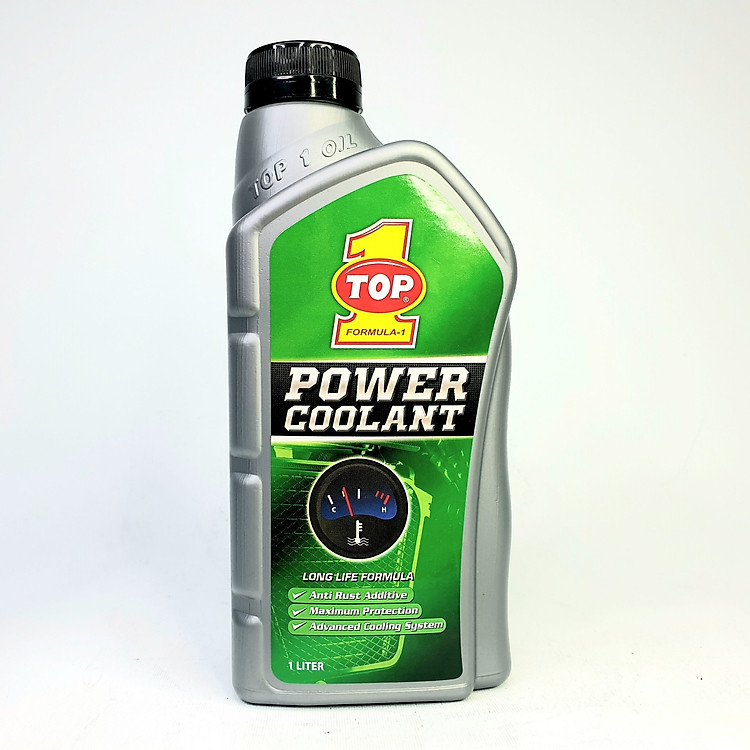 Nước làm mát xanh lá Top 1 Power Coolant 1L