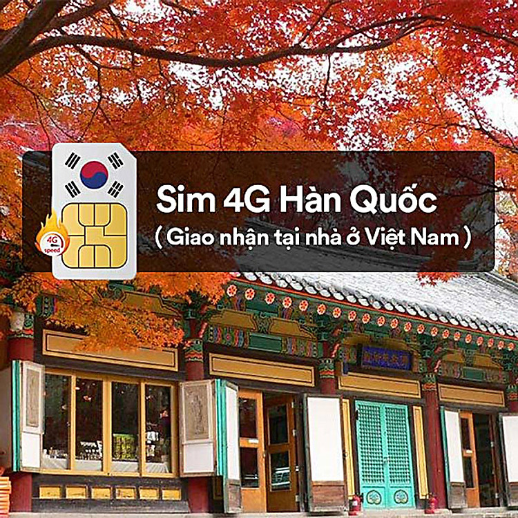 Sim 4G Hàn Quốc