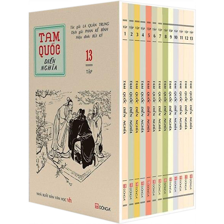 Sách Tam Quốc Diễn Nghĩa - 13 Tập (Bìa Mềm - Tái Bản 2020)