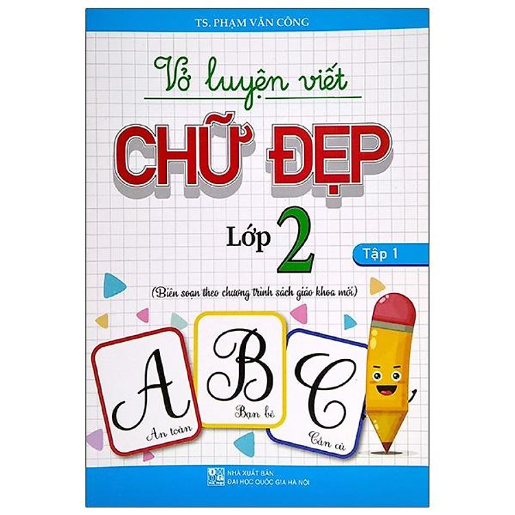 Vở Luyện Viết Chữ Đẹp Lớp 2 – Tập 1