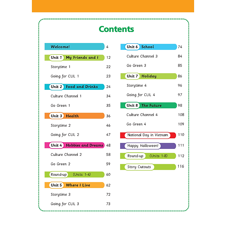 Tiếng Anh 5 Extra and Friends - Activity Book - Ảnh 2