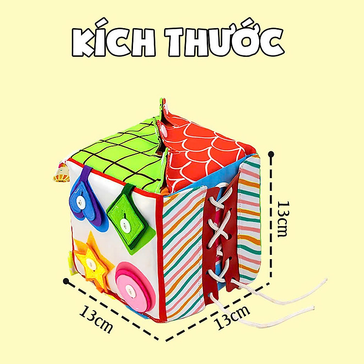 Mua Đồ Chơi Khối Vải Luyện Kỹ Năng Cho Bé Chính hãng Ưu đãi - Hình ảnh 3