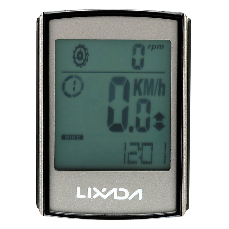 Máy Đo Tốc Độ Xe Đạp Không Dây LCD 2in1 Lixada