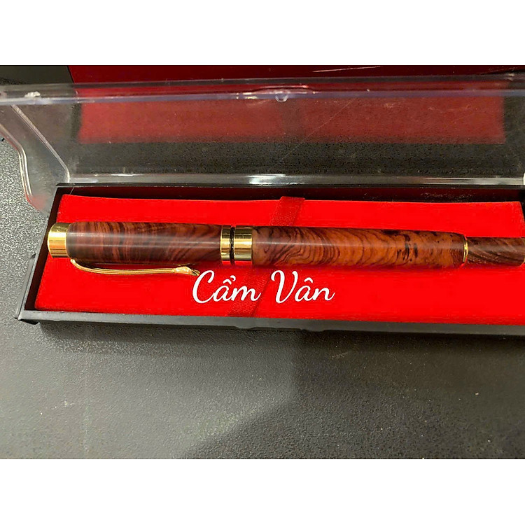 Bút Bi Gỗ Cẩm Sang Trọng