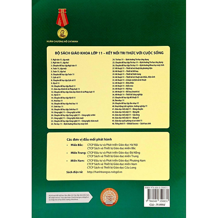 Giáo Khoa Ngữ Văn 11 – Tập 2 (Kết Nối Tri Thức)