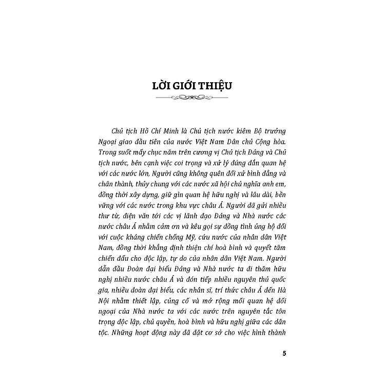 Chủ Tịch Hồ Chí Minh Với Các Nước Châu Á - Ảnh 3