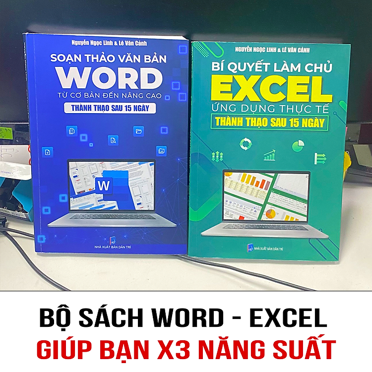 Word - Excel (Bộ 2 Cuốn Tin Học Văn Phòng Cho Người Đi Làm) - Ảnh 3