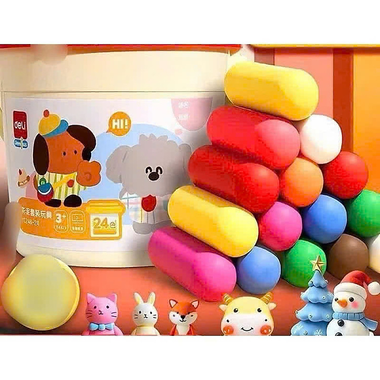 Đất Nặn Hữu Cơ 24 Màu (kèm 6 khuôn) - Ảnh 6