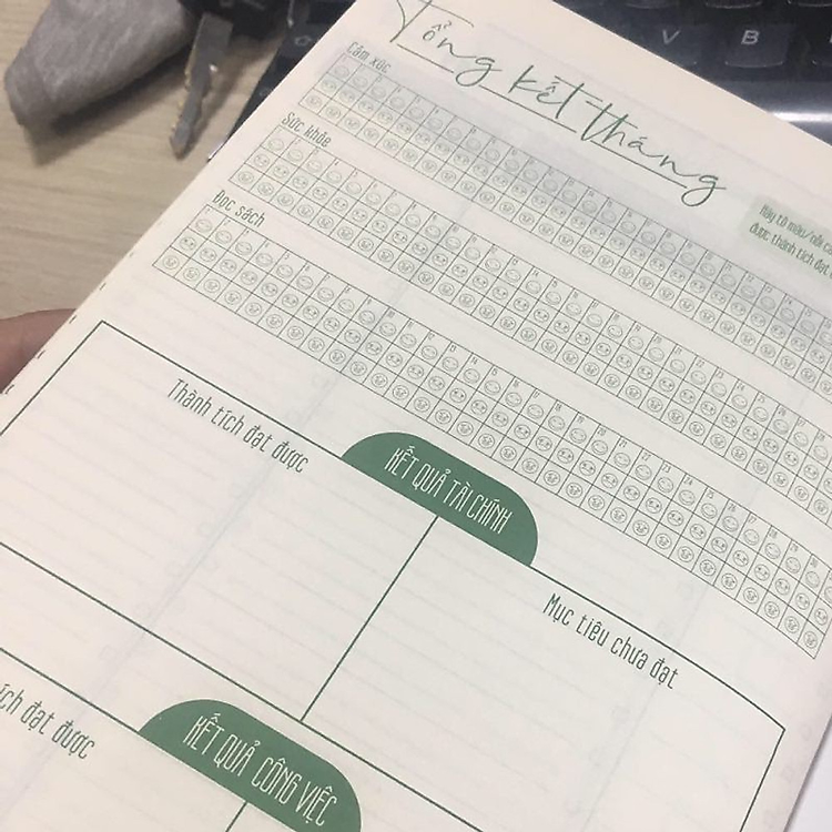 Sổ Tay Ghi Chép Mục Tiêu - Kế Hoạch My Day My Life - Ảnh 5