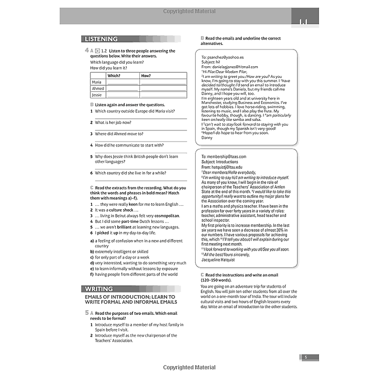 Speakout Intermediate 2nd Edition Workbook With Key - Ảnh 5