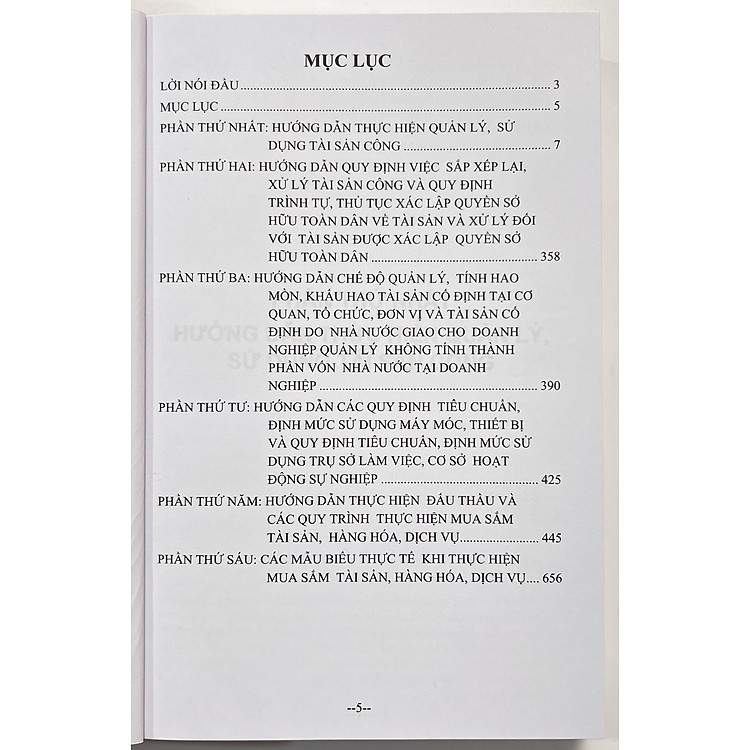 Hướng Dẫn Thực Hành Quản Lý, Sử Dụng Tài Sản Công Và Mua Sắm Tại Các Đơn Vị Hành Chính Sự Nghiệp - Ảnh 6
