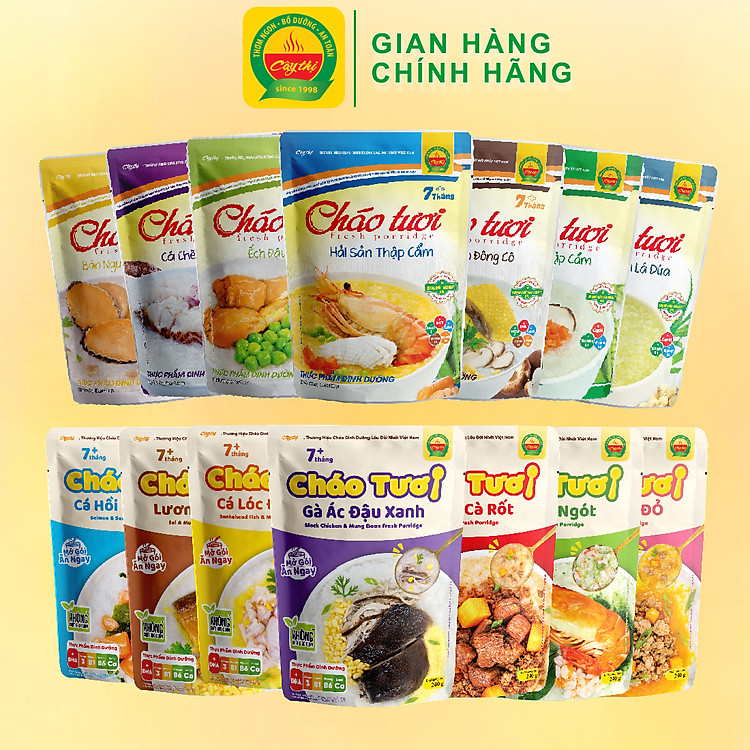 Tham Khảo tại ConCung: Combo 14 Gói Cháo Tươi Cây Thị Chất lượng , nhận ngay nhiều Ưu đãi