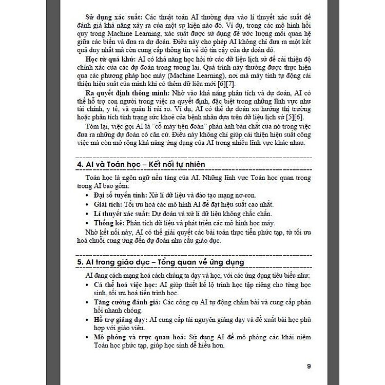 Ứng dụng trí tuệ nhân tạo trong dạy và học môn toán (dành cho giáo viên và học sinh) - Ảnh 7
