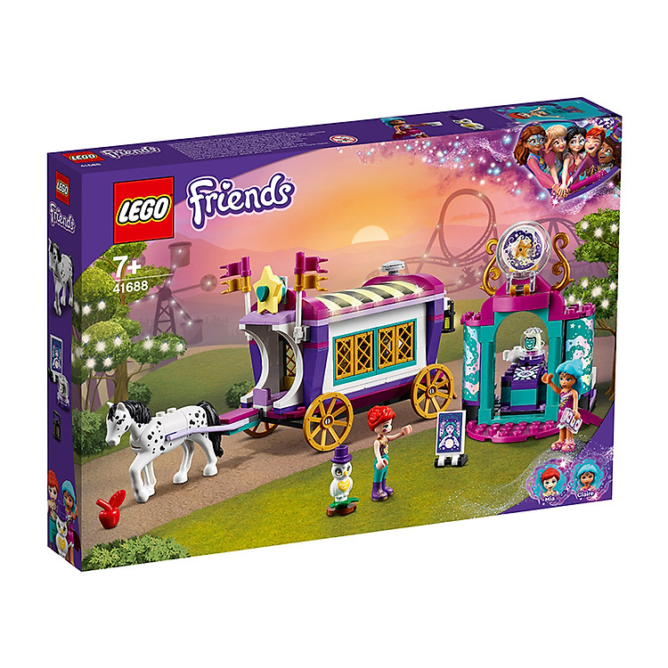 Đồ Chơi LEGO Friends Đoàn Xe Ảo Thuật Chính hãng Giá tốt - Hình ảnh 2