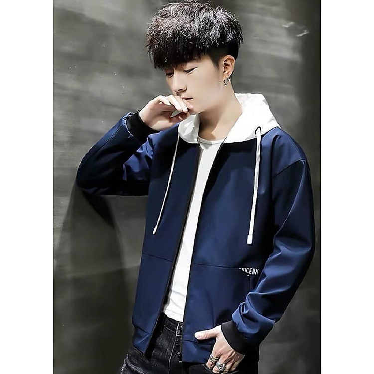 Áo Khoác Dù Nam Có Nón