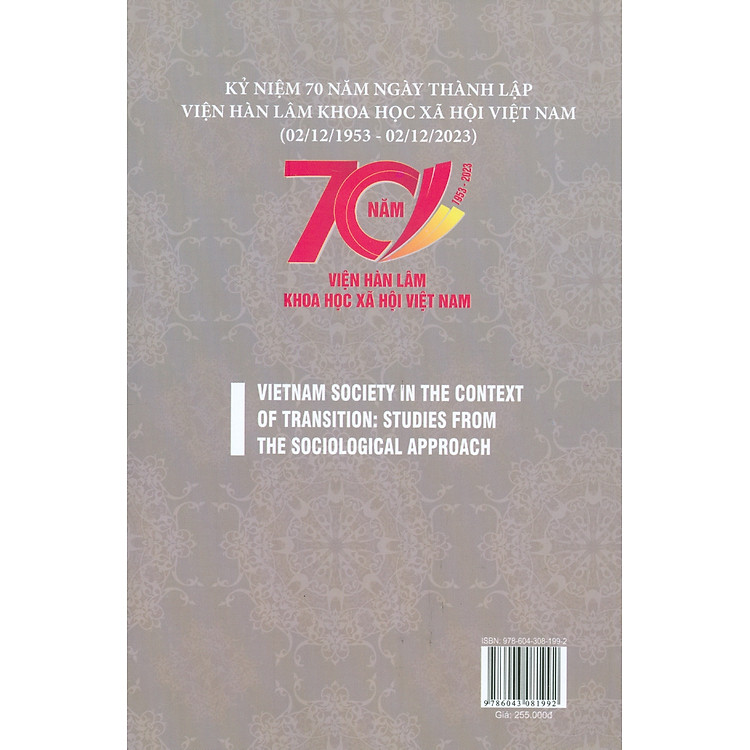 Xã Hội Việt Nam Trong Bối Cảnh Chuyển Đổi - Những Nghiên Cứu Từ Tiếp Cận Xã Hội Khoa Học - Ảnh 2
